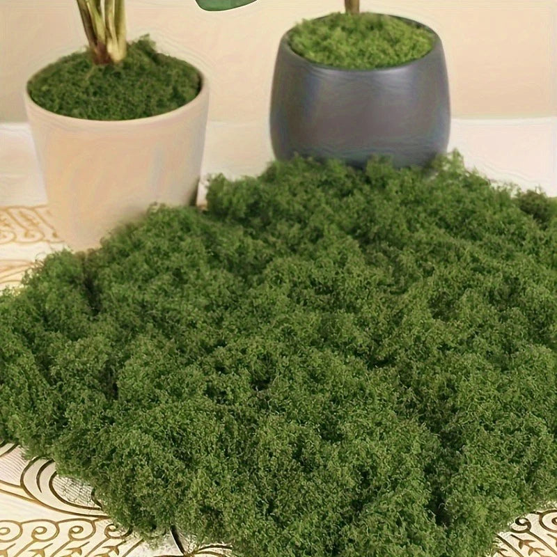 Green Fake Moss Artificial Plant DIY Crafts Decor Landscape Home Garden