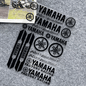 For Yamaha Motorcycle Bike Reflective Letter Stickers Racing Decals