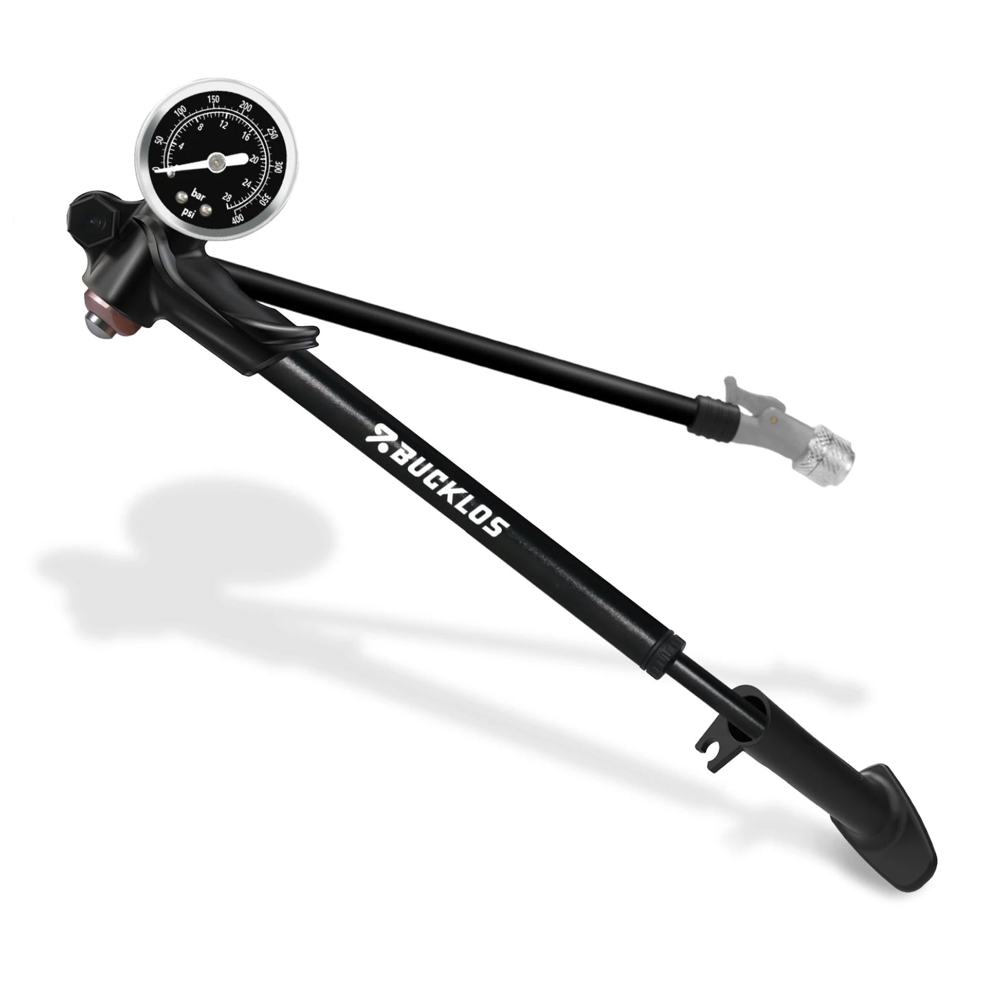 MTB Shock Pump BUCKLOS 400PSI Air Fork Suspension Pump