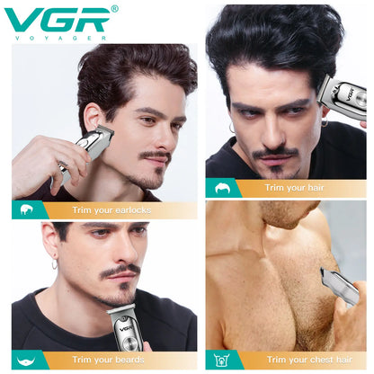 Professional Hair Clippers Trimmer Cordless Cutting Machine for Men