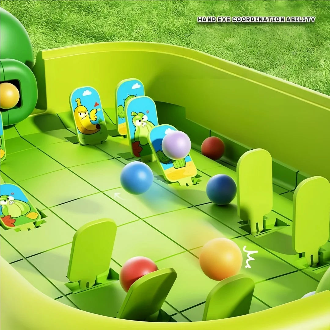 Plants Vs Zombies 2-Player Tabletop Shooting Game Family Party Toy
