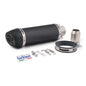 Carbon Fiber 51MM Motorcycle Exhaust Muffler Pipe Escape Moto LeoVince for kawasaki er6n sv650 Z800 R1 cb650f cb1000r cbr250r-EXPROTAS