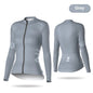 INBIKE Womens Long Sleeve Cycling Jersey Spring Autumn MTB Road Slim Fit Top