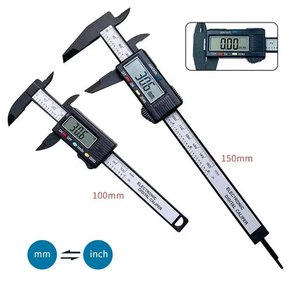 Digital Vernier Caliper 100mm/150mm Micrometer Measuring Gauge LCD Ruler