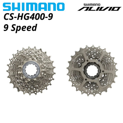 Shimano Alivio Cassette 9 Speed MTB Freewheel 11-25T 11-28T 11-32T 11-34T