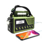 10000mAh Emergency Solar Hand Crank Radio Power Bank Portable Charger