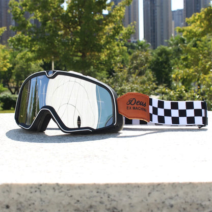 Moto Motorcycle Sunglasses Goggles ATV MX Helmet Riding Safety Protective Eyewear