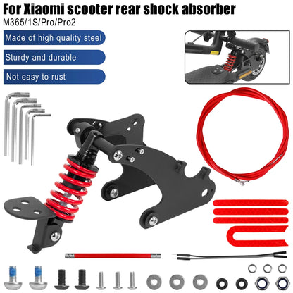 Electric Scooter Rear Suspension Kit for Xiaomi M365 1S pro pro2 Scooter Rear Shock Absorber Shock Absorption Parts Accessories-EXPROTAS