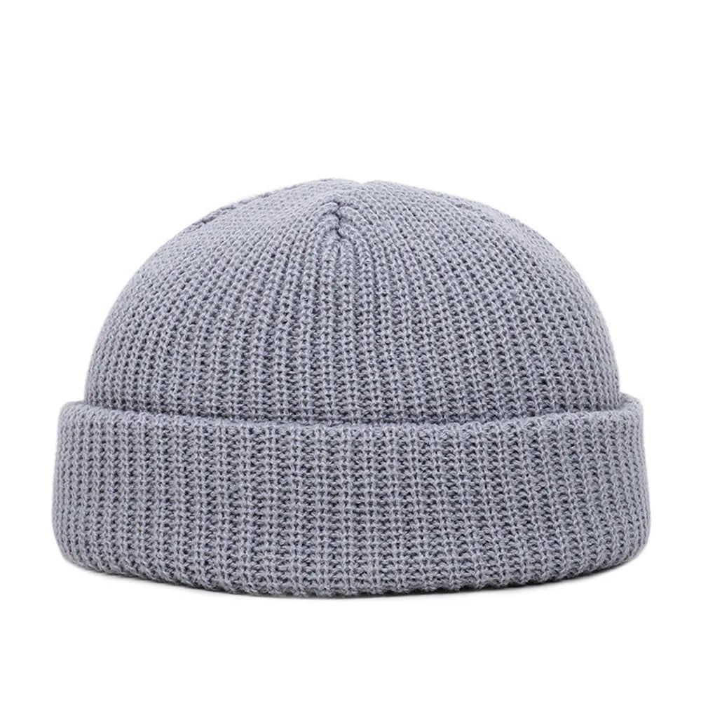 Winter Warm Beanies Wool Knitted Hat Casual Unisex Adult Men Female