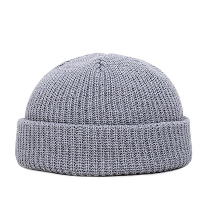 Winter Warm Beanies Wool Knitted Hat Casual Unisex Adult Men Female
