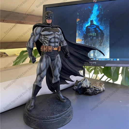 Giant 38cm Dark Knight Batman Anime Figurine Model Ornament Toys Gk Action Figure Justice League Standing Batman Ornament Gift-EXPROTAS