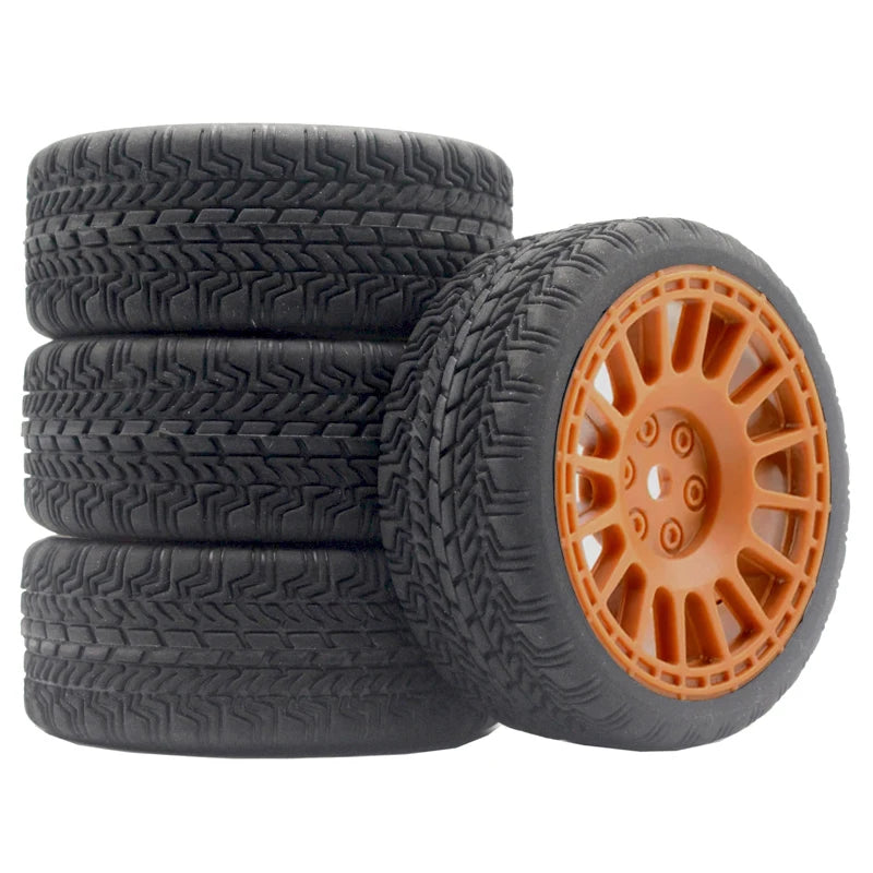 12mm Hex RC Wheels for 1/10 Rally Racing Car HSP HPI Tamiya Traxxas