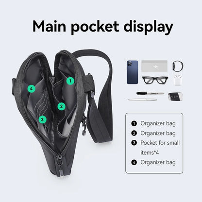 Mark Ryden Slim Shoulder Bag 9.8in Waterproof Phone Case Card Holder Crossbody - EXPROTAS