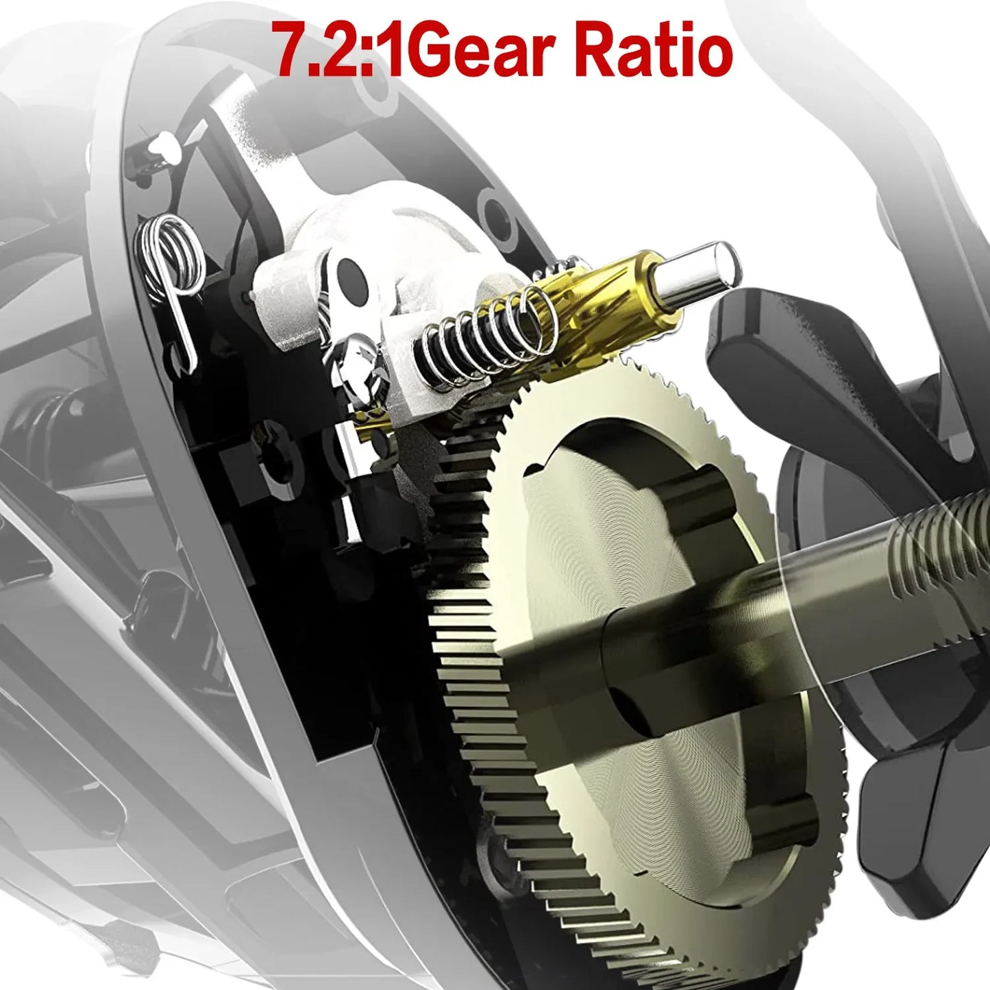 1.8-2.4m Telescopic Rod Reel Set Sougayilang 7.2:1 Freshwater Fishing Kit