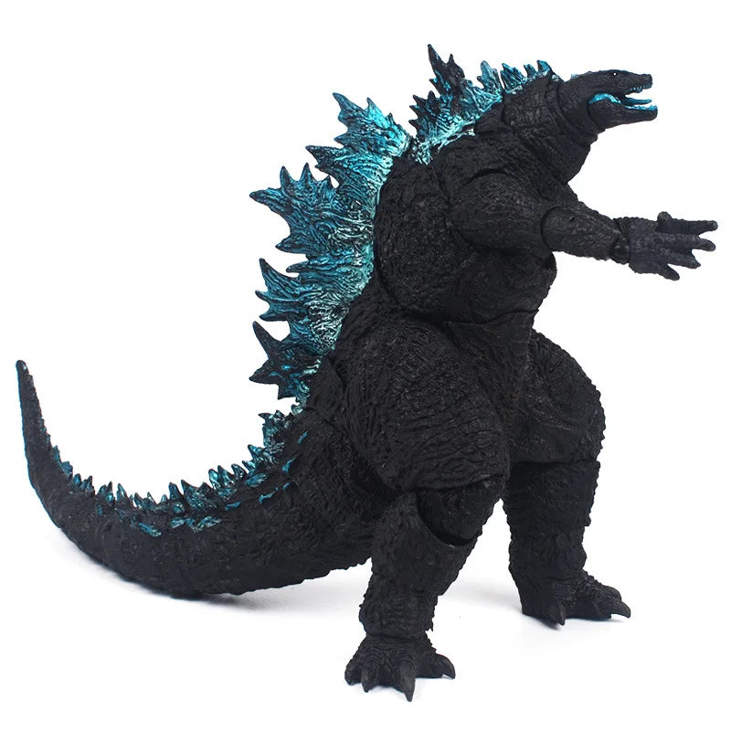 SHM Godzilla vs Kong 2021 Nuclear Blue Godzilla PVC Action Figure Model Toy
