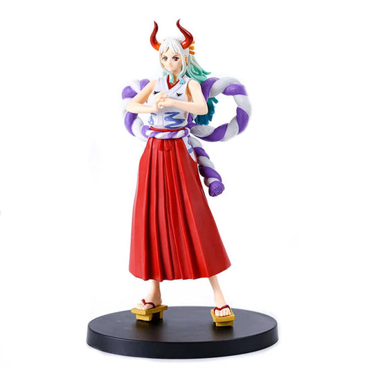 19cm One Piece Yamato Figure Wano Country The GrandLine Lady Toys Figuras Anime Manga Figurine Collection Model Doll Gift-EXPROTAS