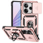Xiaomi Redmi Note 10-14 Pro Shockproof Case Magnetic Ring Camera Cover