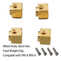 Brass Axle Mount Portal Drive Housing for 1/10 RC Traxxas Crawler TRX4 TRX6