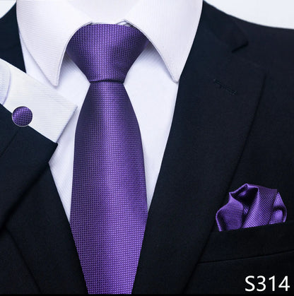 EXPROTAS Tie Pocket Square 8cm Wedding Formal Men’s Accessories