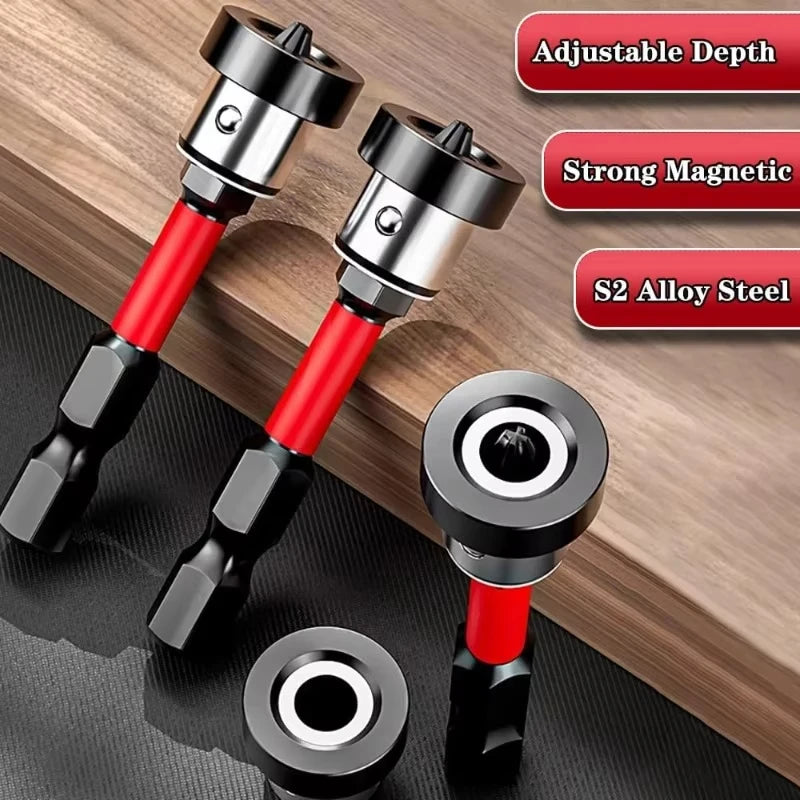 Magnetic Positioning Screwdriver Bits S2 for Drywall Plasterboard Gypsum