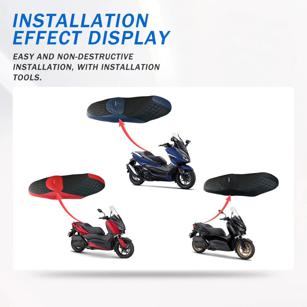 For YAMAHA XMAX300 XMAX 300 X-MAX 125 250 400 2022 Accessories Seat Cushion Cover Protector Leather Seat Cover Insulation Guard-EXPROTAS