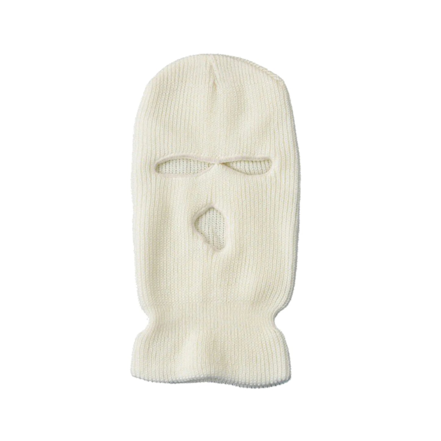Motorcycle Windproof Full Face Knit Hats Custom SkiMask Men Warm Wool Balaclava embroidery Winter hats Knitted 3 Holes Ski Mask-EXPROTAS