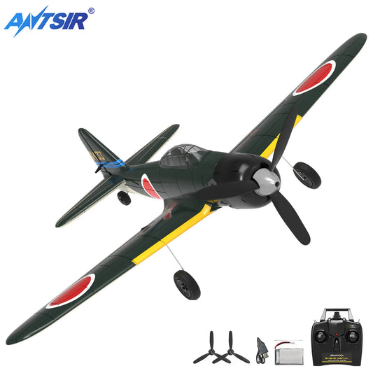 Zero RC Aircraft EPP 400mm Wingspan 2.4G 6-Axis Remote Control Airplane  RC Plane 761-15 RTF Fighter-EXPROTAS
