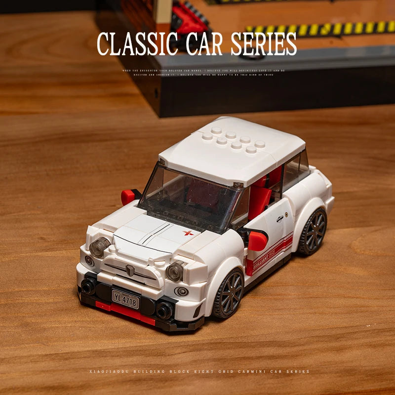 325pcs Classic Racing Car Building Blocks Creative STEM Model Toy Gift for Kids