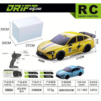 2026 RC Drift Car Speed Remote Control 1:24 Porsche 911 Racing Toy