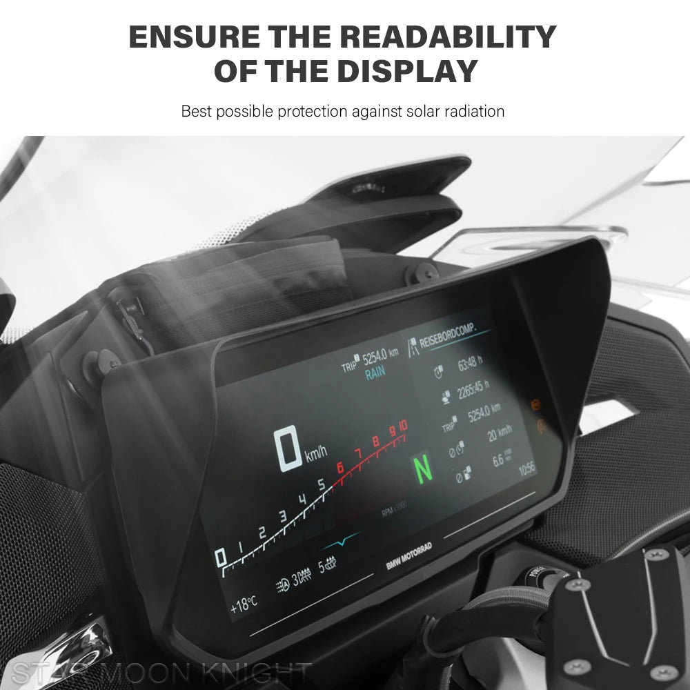BMW R1300RT R1250RT K1600GT K1600GTL K1600B Cockpit Glare Protection Cover