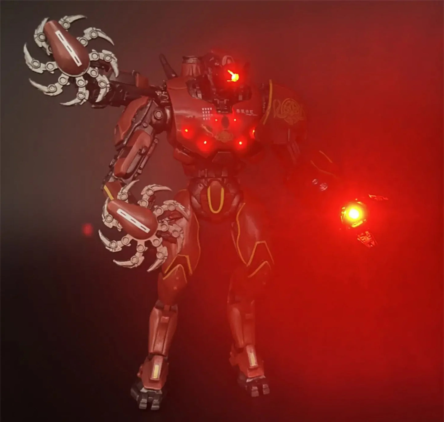 Pacific Rim Anime Figure Deluxe Light Edition Crimson Typhoon Light Action Figures Decoration Christmas Gift For Kids Toys-EXPROTAS