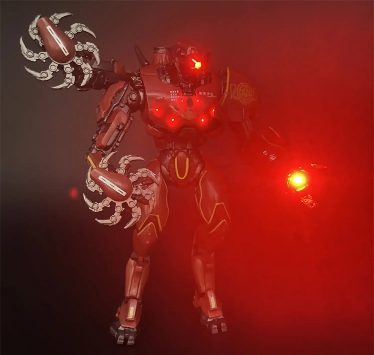 Pacific Rim Anime Figure Deluxe Light Edition Crimson Typhoon Light Action Figures Decoration Christmas Gift For Kids Toys-EXPROTAS