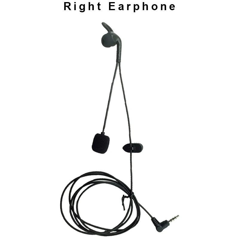 3.5mm In-Ear Headset for EJEAS FBIM V6 V6C V4 V4C Referee Intercom