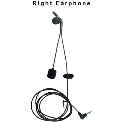 3.5mm In-Ear Headset for EJEAS FBIM V6 V6C V4 V4C Referee Intercom