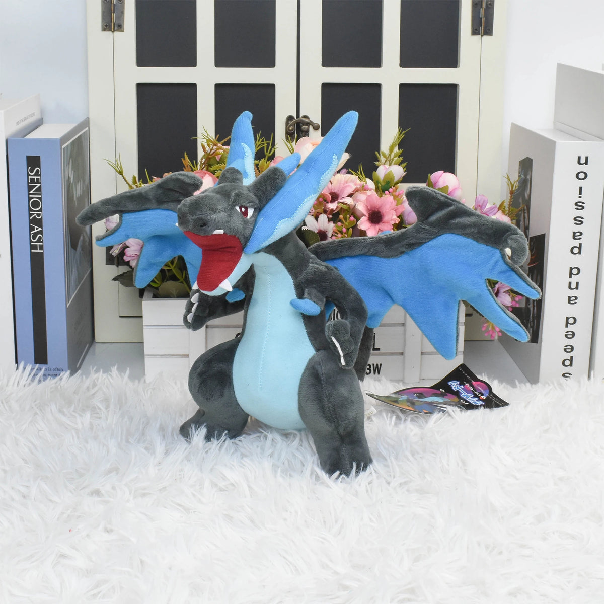 Mega Charizard Plush Soft Stuffed Toy Doll 22CM Pokemon Gift for Children
