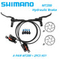 Shimano MT200 Hydraulic Disc Brake Set Front Left + Rear Right 145cm Hose