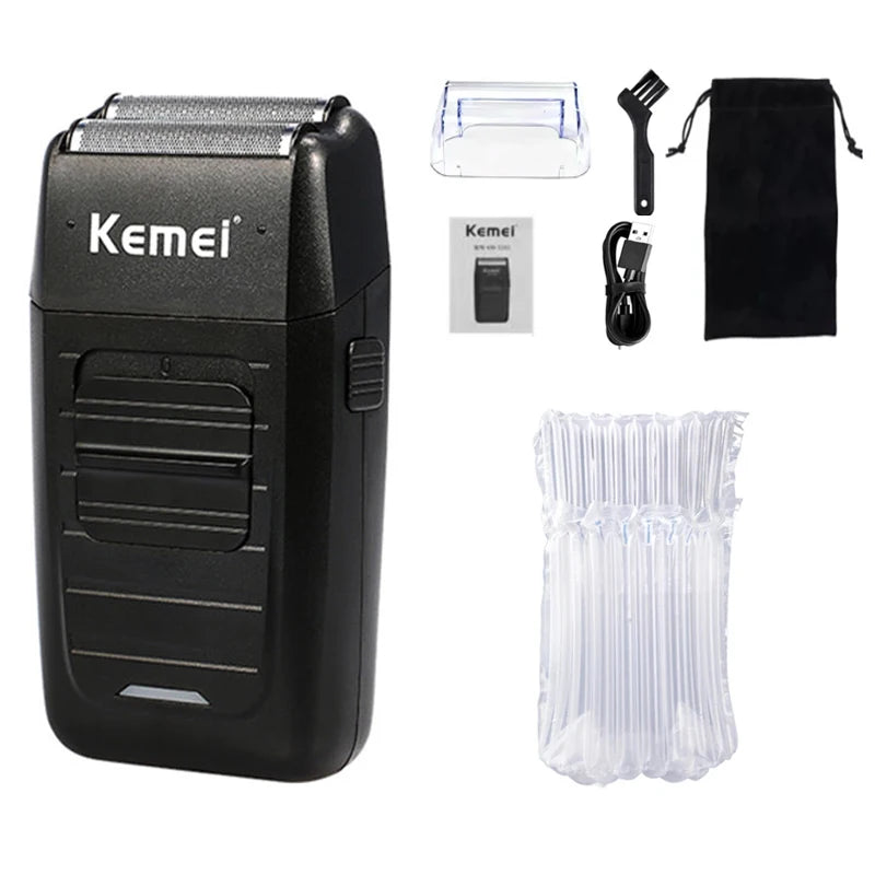 Kemei Hair Clipper Professional Cordless Trimmer Electric Shaver Beard Machine