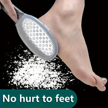 Stainless Steel Foot File Coarse Fine Grit Pedicure Callus Remover