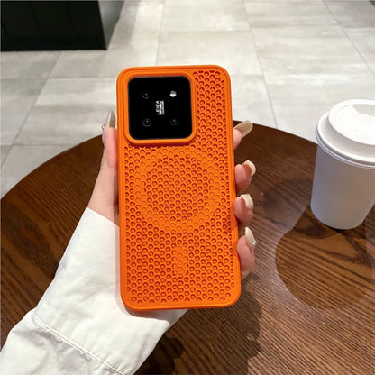 Cooling MagSafe Case for Xiaomi 13-17 Pro Max Redmi K70 K80 Ultra Cover