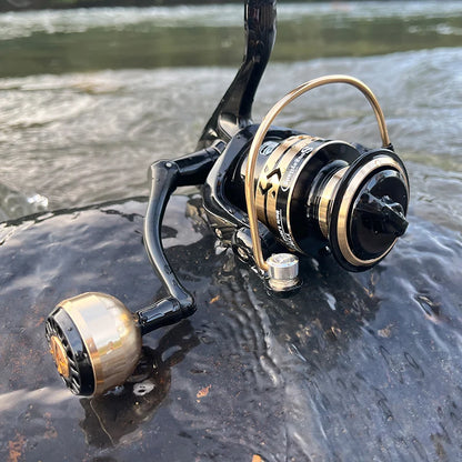 Fishing Reel Spinning 10kg Max Drag Metal Spool 1000-7000 Saltwater Carp