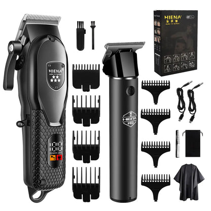Hair Trimmer Professional Cordless Clippers Electric Beard Shaver 10mm