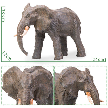 Big Size Soft Rubber Animal Action Figures for Children Educational Collection