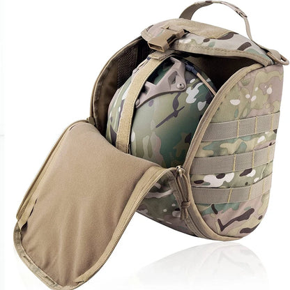 Tactical Helmet Bag Molle Storage Pack Carrier Pouch for Hunting Sports
