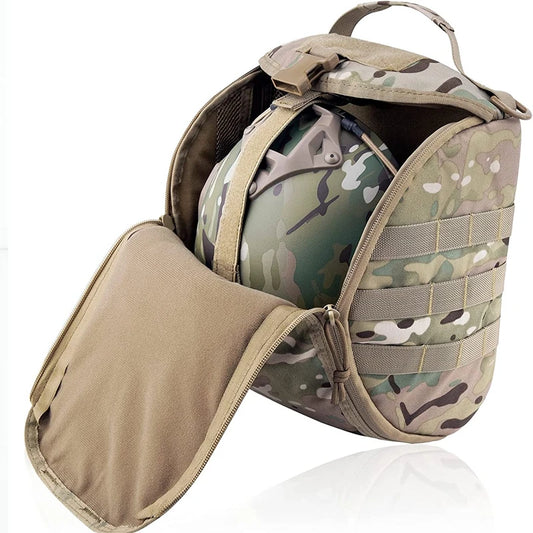 Tactical Helmet Bag Molle Storage Pack Carrier Pouch for Hunting Sports