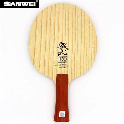 SANWEI V5 Pro Table Tennis Blade 7-ply Pure Wood OFF+ Ping Pong Blade Professional Offensive Attack with Loop Drive-EXPROTAS