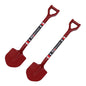 Miniature Simulated Metal Shovel Decoration For 1/10 RC Crawler Tracked Vehicle Axial Scx10 90046 D90 Yikong Rgt Trx4 Tools Part