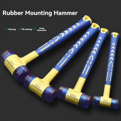 Rubber Handle Hammer Double-Headed Insulated 25mm-45mm for Installation Work