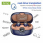 HTC NE79 Wireless Bluetooth Earbuds TWS 6.0 AI Translation 135 Languages Black