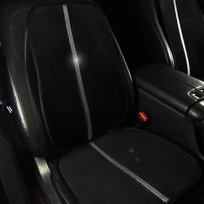 Car Seat Cover Front/Rear Velvet/fur Seat Cushion Protector Pad Black/Red/Beige/Grey/Coffee/Brown For Renault Kadjar F3 X45-EXPROTAS