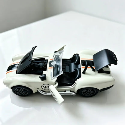 1:36 Alloy Car Model Convertible Vintage Diecast Miniature Collectible